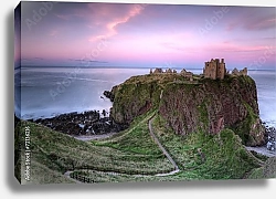 Постер Шотландия. Dunnottar Castle in Scotland