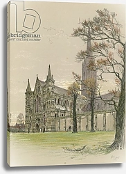 Постер Алдин Сесил Salisbury Cathedral