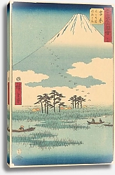 Постер Утагава Хирошиге (яп) Yoshiwara