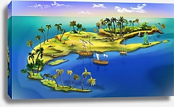 Постер Пиратский остров