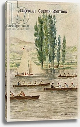 Постер Школа: Французская Rowing regatta
