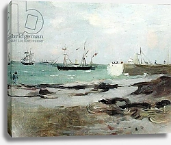 Постер Моризо Берта The Entrance to the Port of Boulogne, 1880