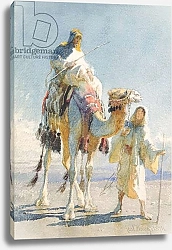 Постер Хааг Карл The Shaik and his Guide, 1874