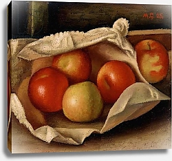 Постер Гертлер Марк Apples in a Bag, 1925