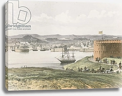 Постер Школа: Английская 19в. Sebastopol, from Fort Constantine