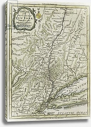Постер The southern part of the Province of New York, with part of the adjoining colonies, 1778