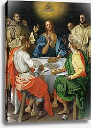 Постер Понтормо Якопо The Supper at Emmaus, 1525