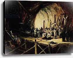 Постер Падилья Евгенио Inquisition Scene, 1851