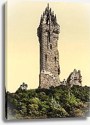 Постер Шотландия. Город Стерлинг, Монумент Уоллеса