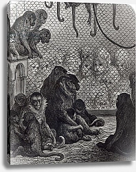 Постер Доре Гюстав 'London' Monkeys