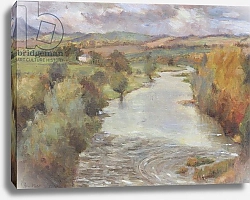 Постер Армитаж Карен (совр) The River Tweed, Roxburghshire, 1995