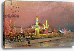 Постер Гриценко Николай Illumination in the Kremlin, 1896
