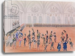Постер Школа: Русская 19в. Guard Parade, 1820s