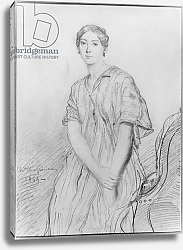 Постер Чассеро Теодор Portrait of Alice Ozy, 1849