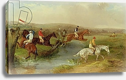 Постер Шайер Уильям Steeplechasing: The Brook