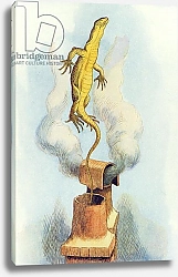 Постер Тениель Джон 'There Goes Bill!', illustration from 'Alice in Wonderland' by Lewis Carroll
