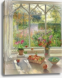 Постер Истон Тимоти (совр) Autumn Fruit and Flowers, 2001