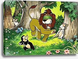 Постер Ливраджи Вирджинио (дет) Leo the Friendly Lion 38