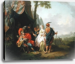Постер Тишбейн Иоганн The Abduction of Briseis from the Tent of Achilles, 1773