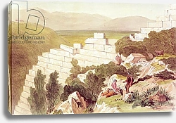 Постер Лир Эдвард Walls of Ancient Samos, Cephalonia, 19th century