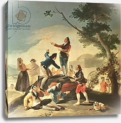 Постер Гойя Франсиско (Francisco de Goya) The Kite, 1777-78