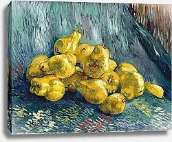 Постер Ван Гог Винсент (Vincent Van Gogh) Натюрморт с грушами, 1887-88