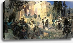 Постер Поленов Василий Христос и грешница