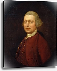 Постер Гейнсборо Томас Portrait of John Joshua Kirby c.1764