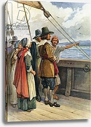 Постер Харди Эвелин Illustration for the Young Pilgrims 4