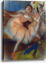 Постер Дега Эдгар (Edgar Degas) Seated Dancer, 1879-80