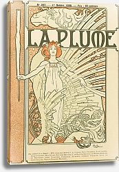 Постер Муха Альфонс La Plume