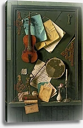 Постер Харнетт Уильям The Old Cupboard Door, 1889