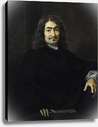 Постер Бурдон Себастьян Portrait, presumed to be Rene Descartes
