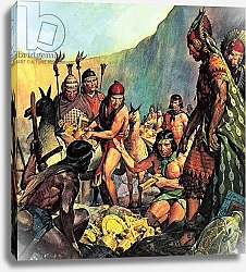 Постер МакКоннел Джеймс Hidden Gold of the Incas