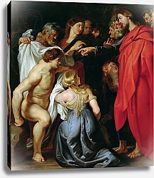 Постер Рубенс Петер (Pieter Paul Rubens) The Resurrection of Lazarus