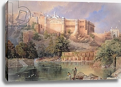 Постер Симпсон Вильям The Fort at Amber, Rajasthan, 1863