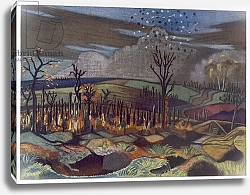 Постер Нэш Поль Air Fight at Wytschaete, from British Artists at the Front, 1918