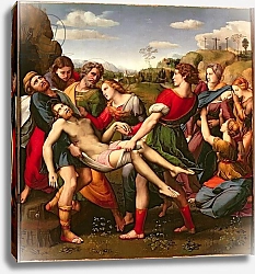 Постер Рафаэль (Raphael Santi) The Deposition, 1507
