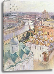 Постер Гриценко Николай View of Moscow from the Bell Tower of Ivan the Great, 1896