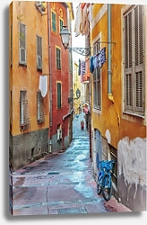 Постер Улица старого города Ниццы