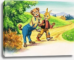 Постер Фокс Анри (детс) Bear Rabbit 22