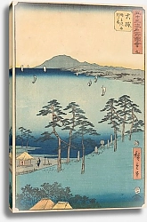 Постер Утагава Хирошиге (яп) Oiso
