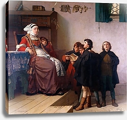 Постер Школа: Немецкая школа (19 в.) Historical theme, 1872