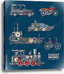 Постер Механизмы транспортных средств