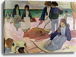 Постер Гоген Поль (Paul Gauguin) Seaweed Gatherers, 1889