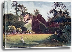 Постер Мэттисон Вильям Oxford City Wall, New College Garden