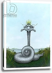 Постер Андерсон Уэйн The Snake King, 1982, Mixed Media