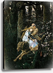 Постер Васнецов Виктор Иван Царевич на сером волке. 1889