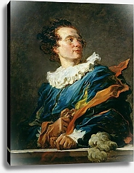 Постер Фрагонар Жан Figure of Fantasy: Portrait of the Abbot of Saint-Non 1769