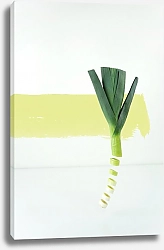 Постер Зеленый нарезанный лук